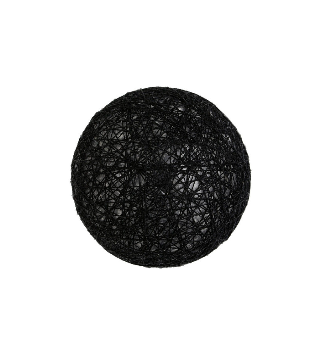 Bavlněná koule - černá