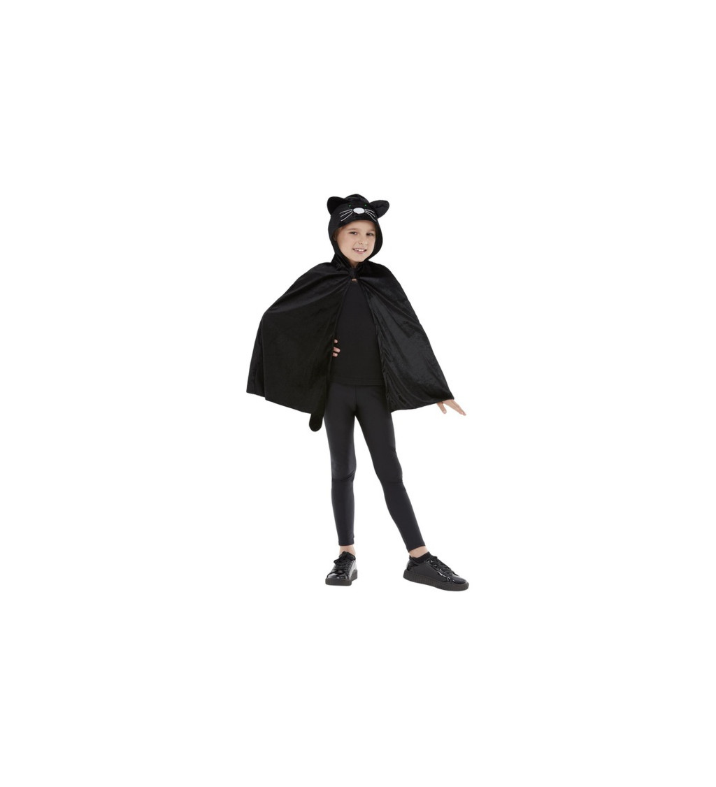 Černý plášť - Kočka