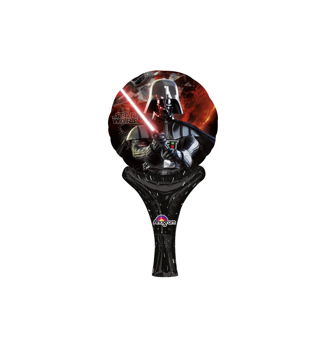Fóliový balónek do ruky - Darth Vader