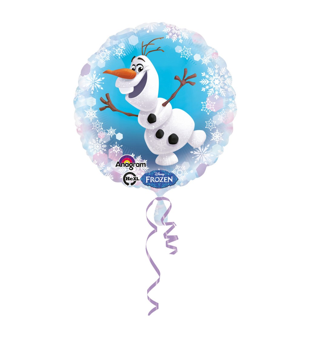 Fóliový balónek standard - Olaf