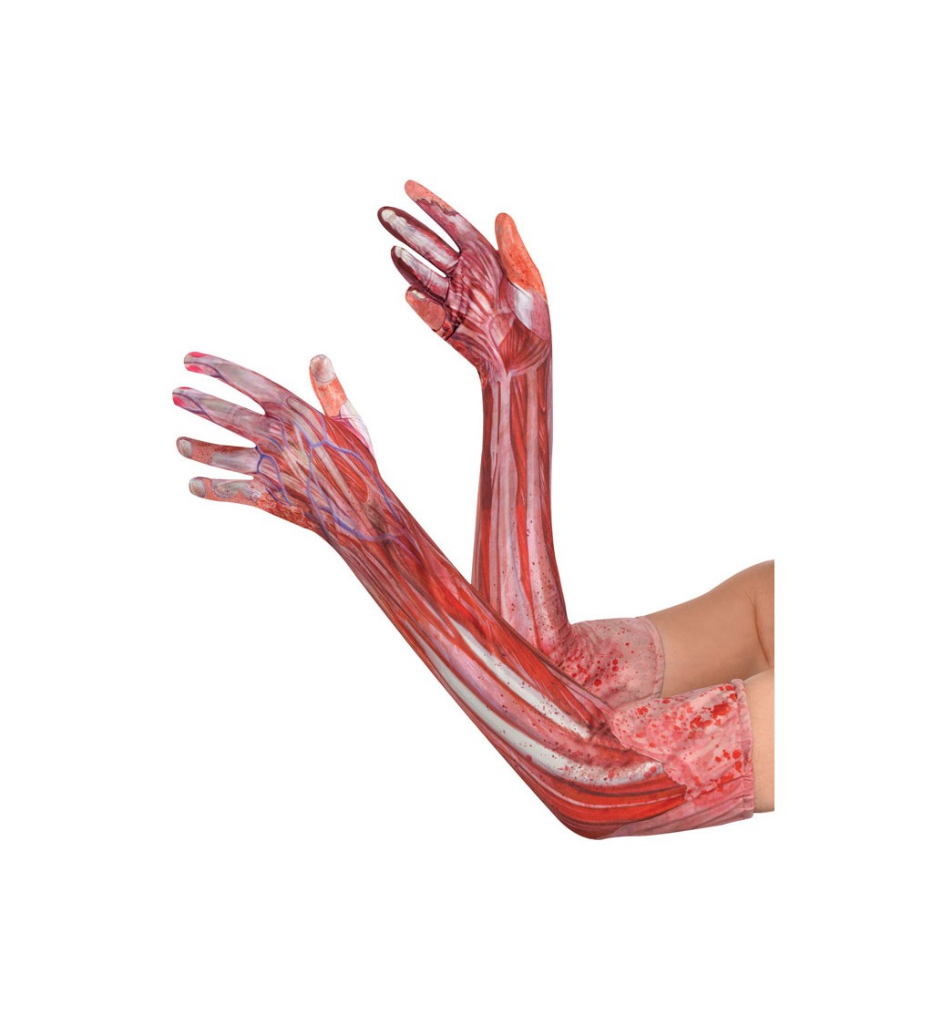 Rukavice - Krvavé ruce