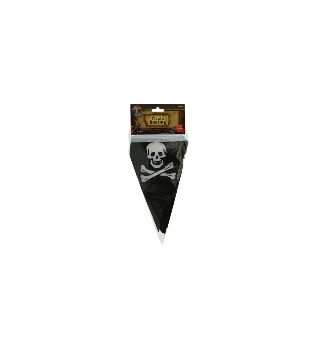 Girlanda pirátská - vlajky