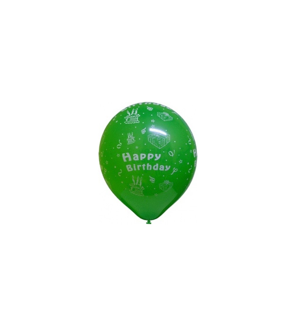 Balónek pastelový - Happy B-Day