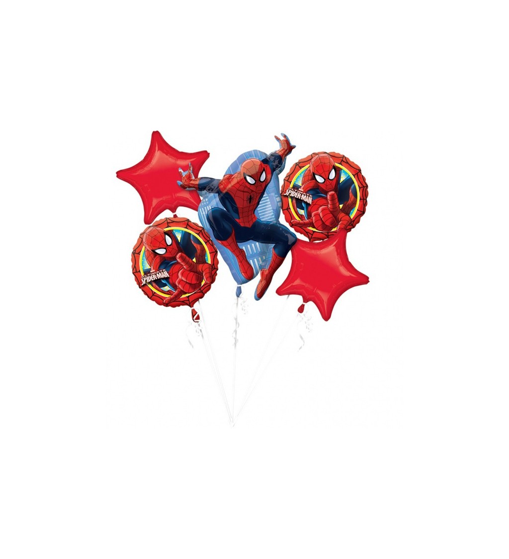Sada balónků - Spiderman