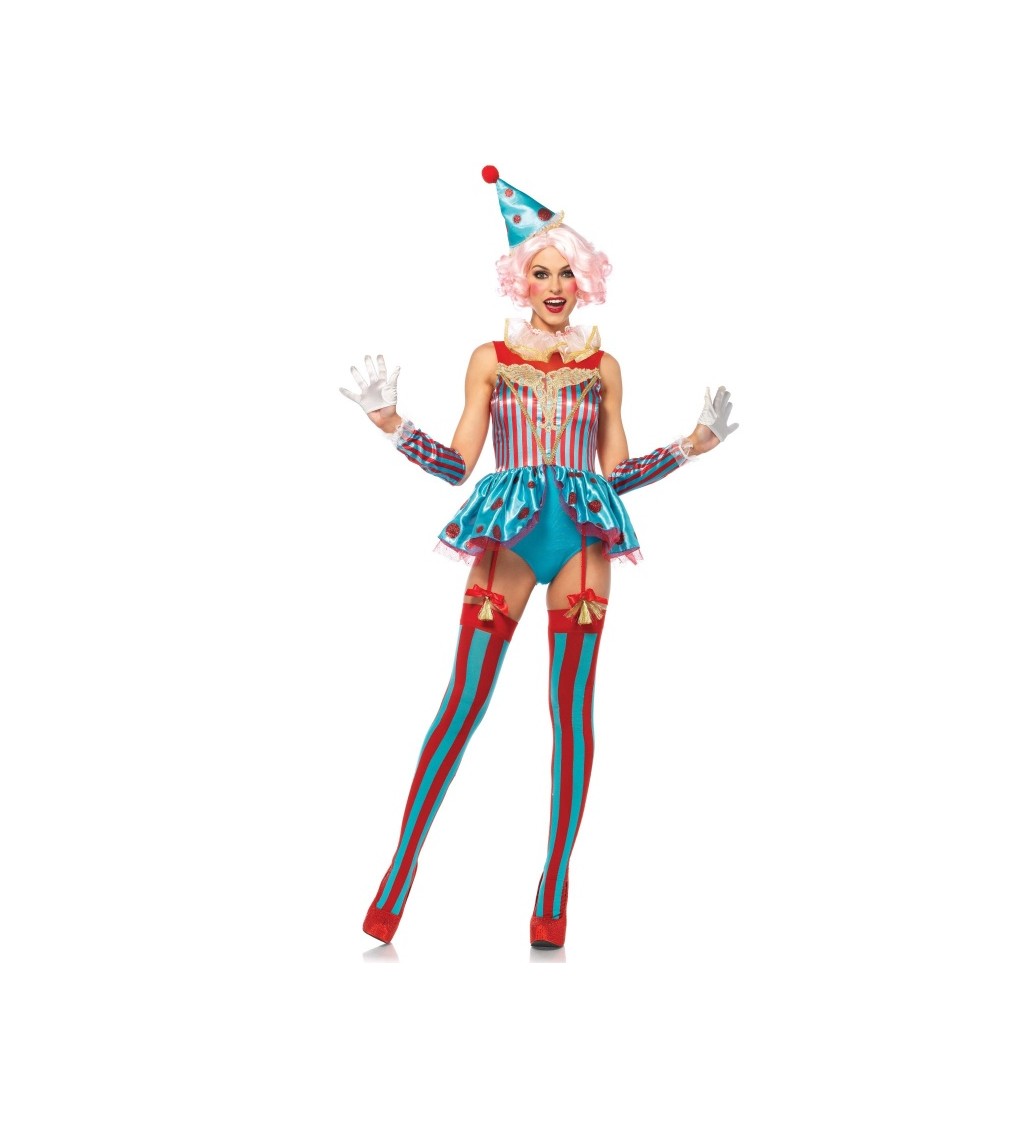 Dámský kostým - sexy klaunice