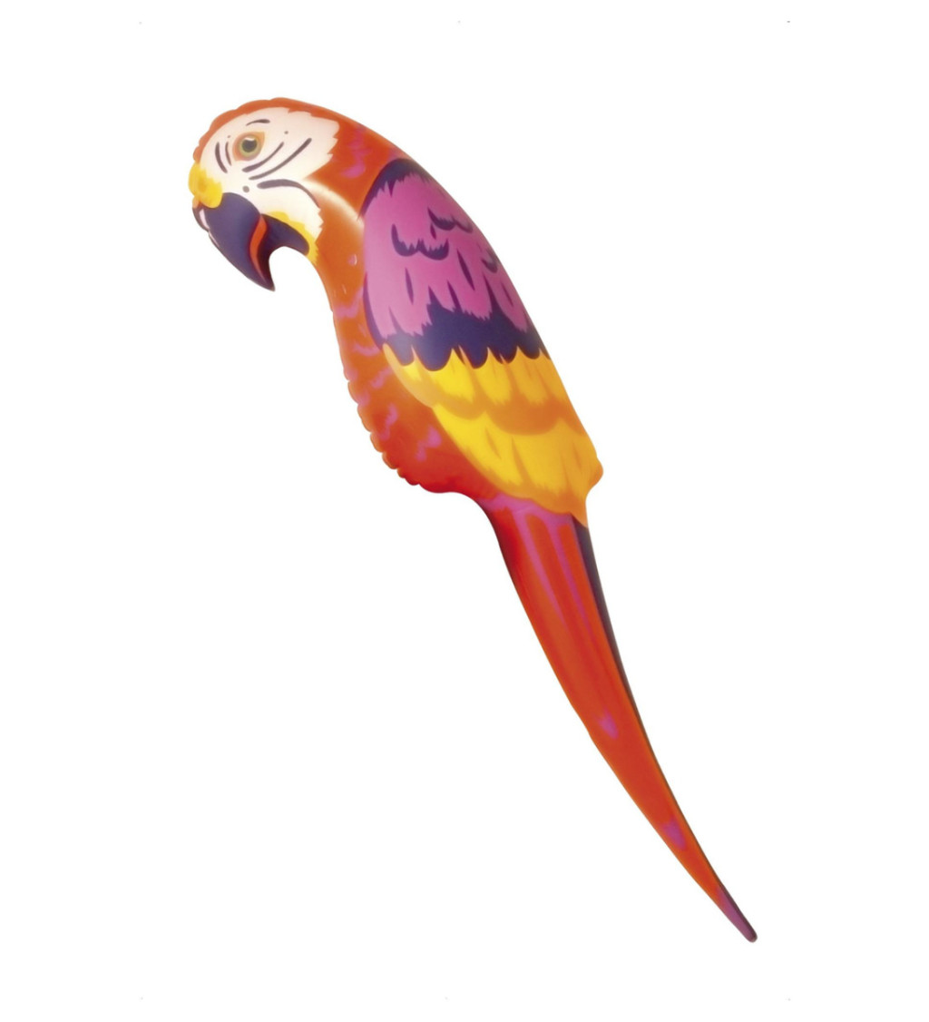 Dekorace nafukovací papoušek