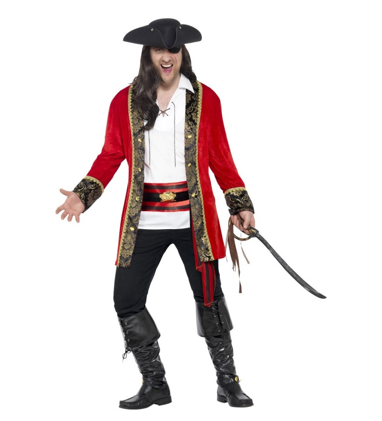 Pánský kostým - Pirátský kapitán