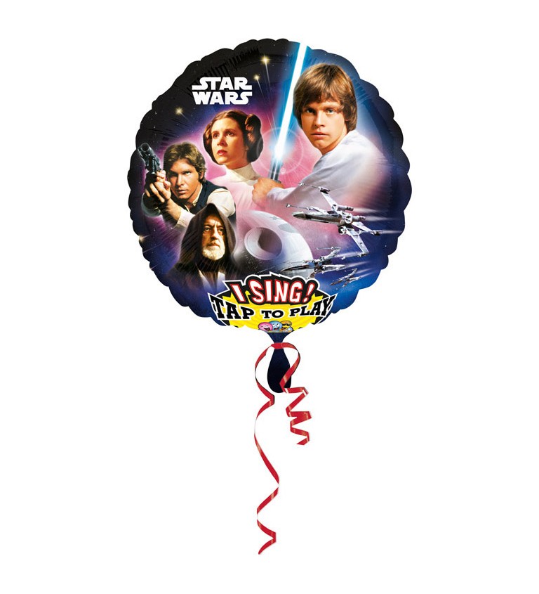 Fóliový balónek zpívající - Star Wars
