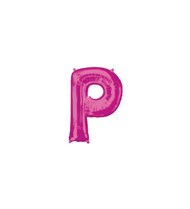 Nafukovací fóliový balónek růžový - P