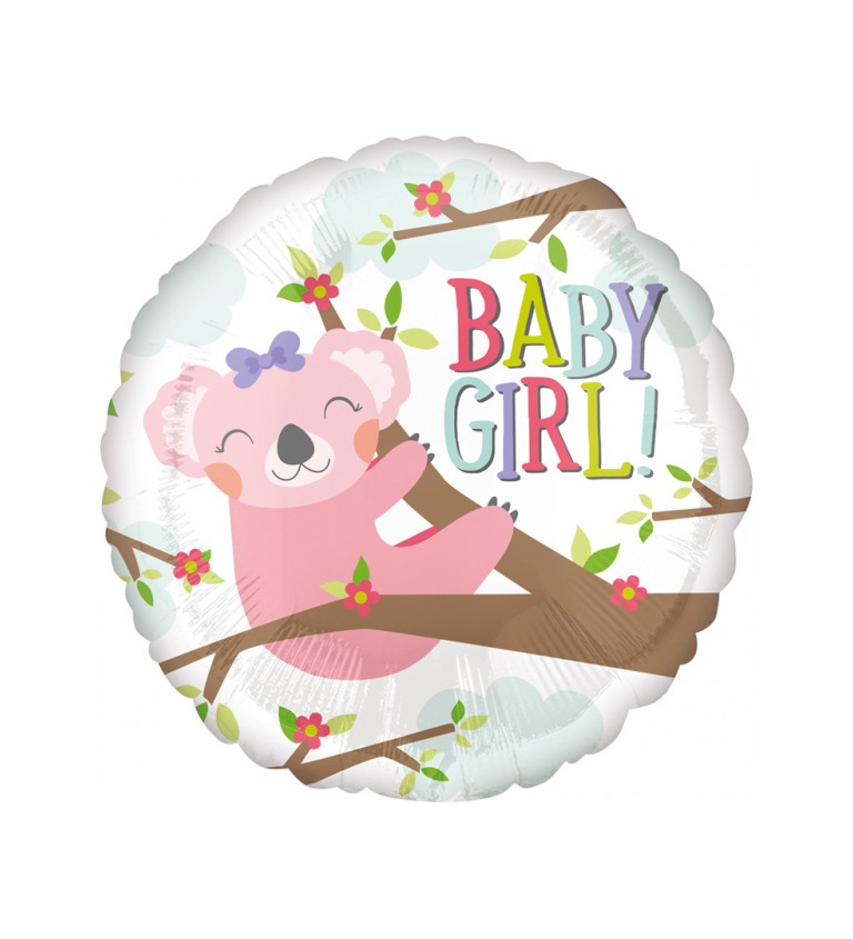 Balónek - Baby koala girl