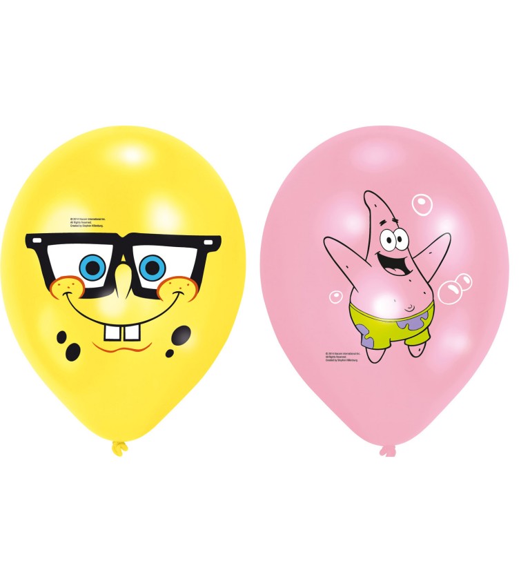Latexové balónky - SpongeBob