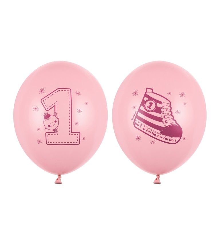 Balónky holčičí první narozeniny
