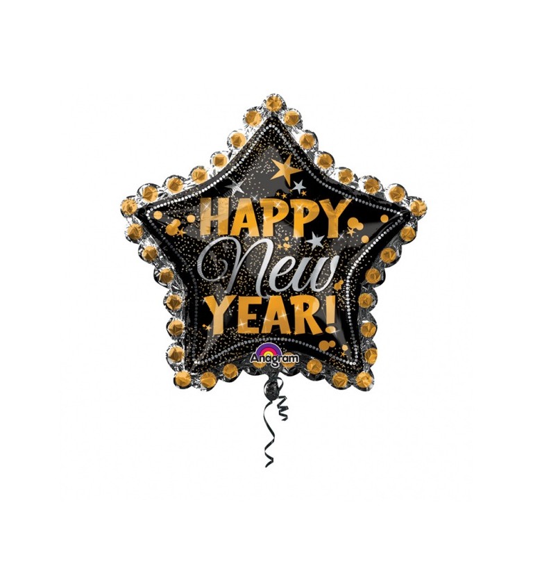 Fóliový balónek - Happy New Year