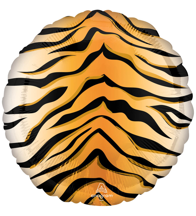 Tygří fóliový balónek