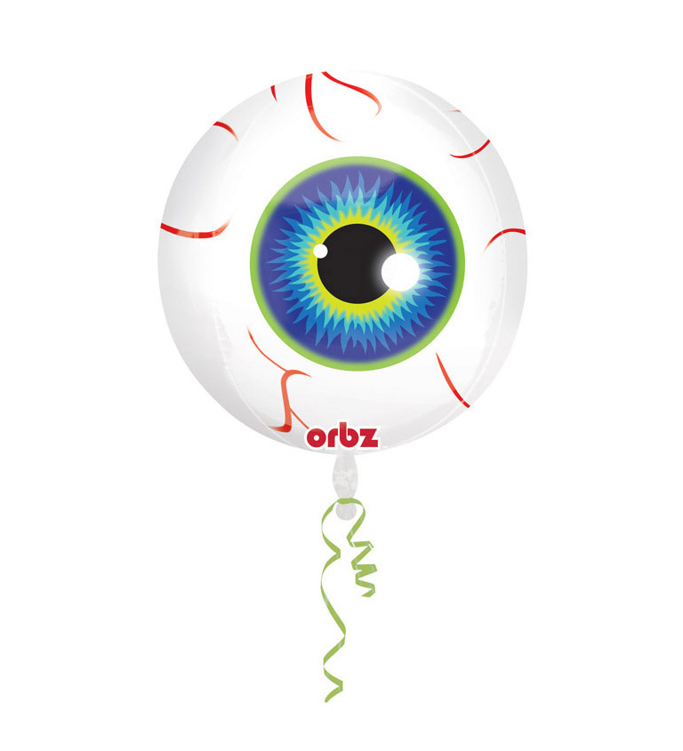Fóliový balónek koule - Oční bulva