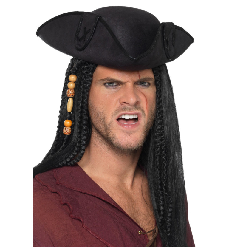 Tříhranný pirátský klobouk
