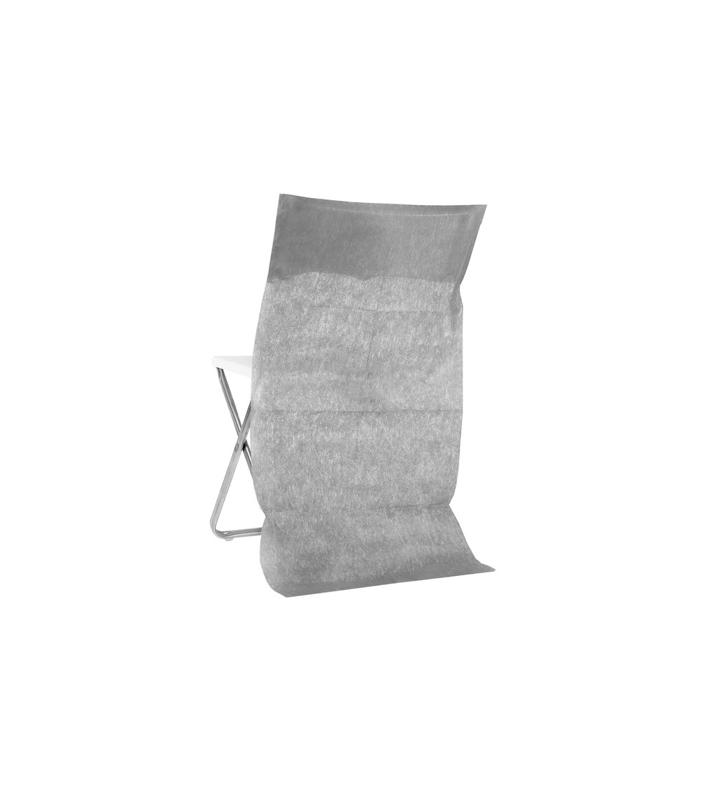 Potah na židli - šedý