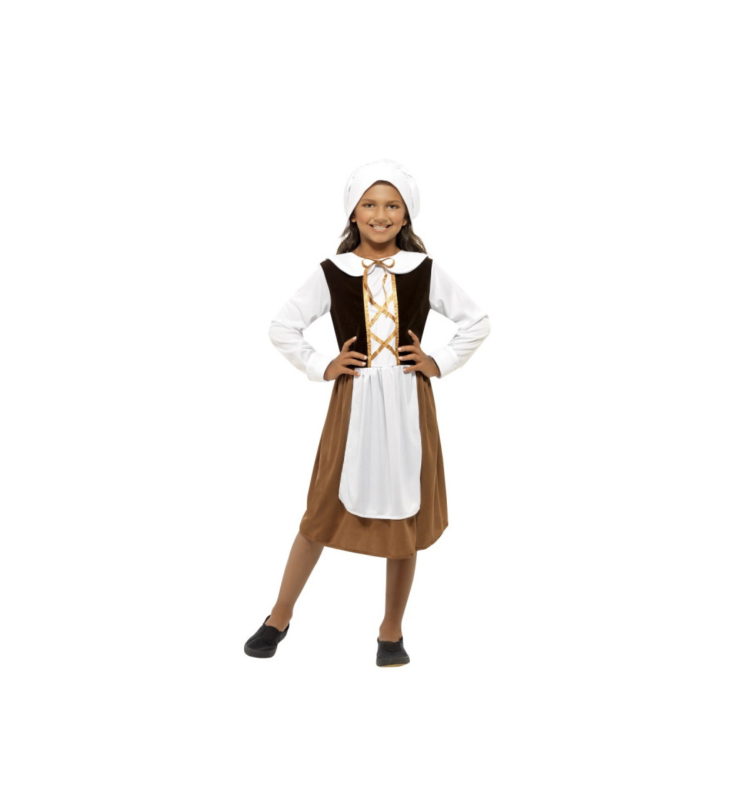 Dětský kostým - Tudorovská dívka