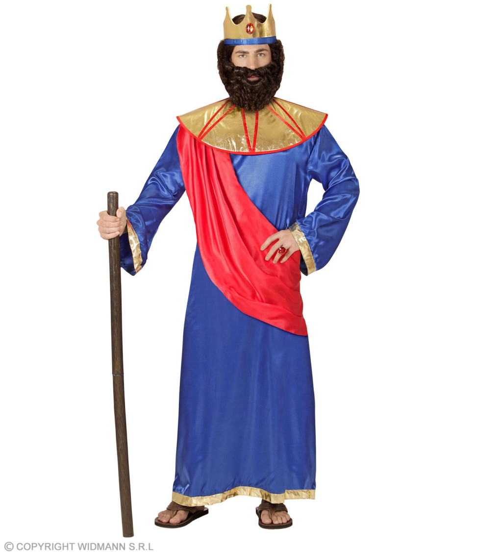 Kostým - Biblický král modrý