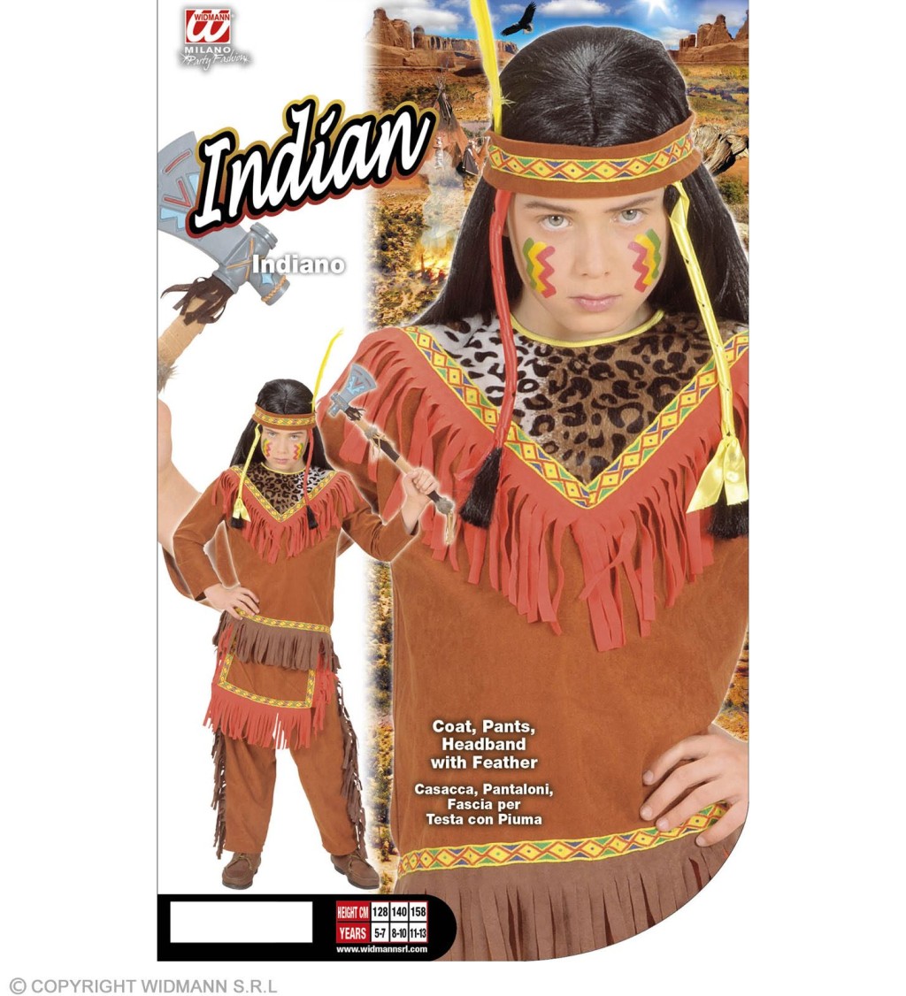 Dětský indiánský kostým II