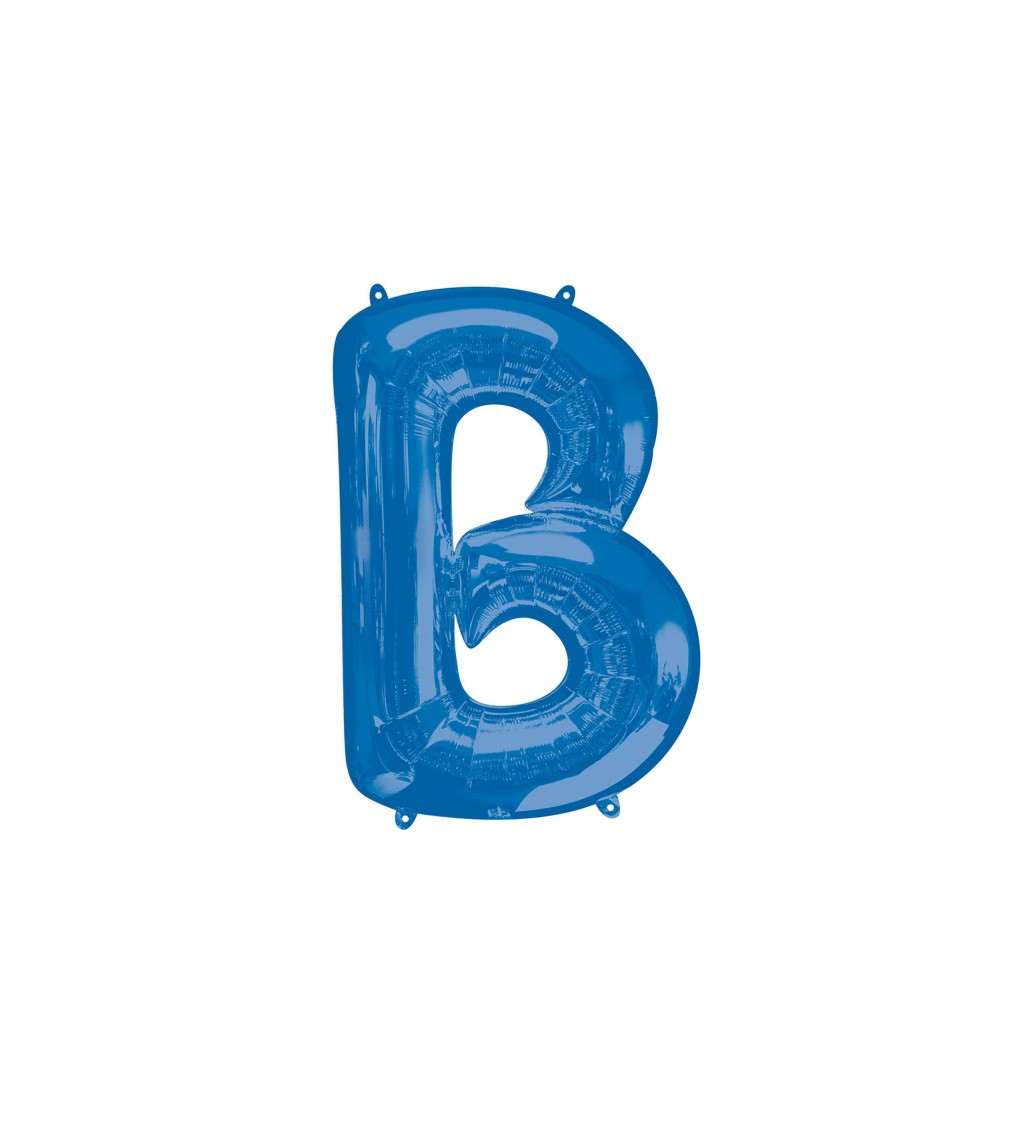 Nafukovací fóliový balónek modrý - B