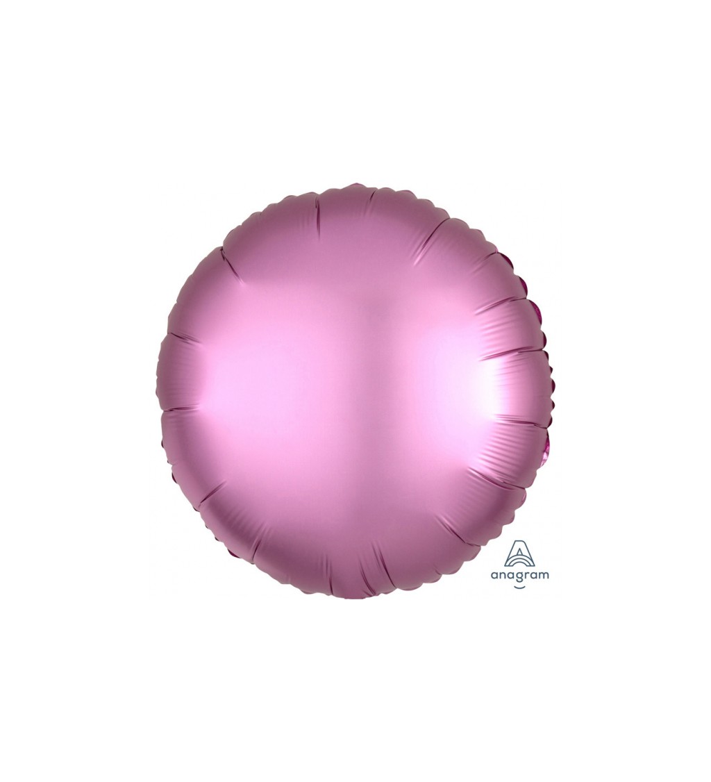 Balonek fóliový - Kolo Růžové