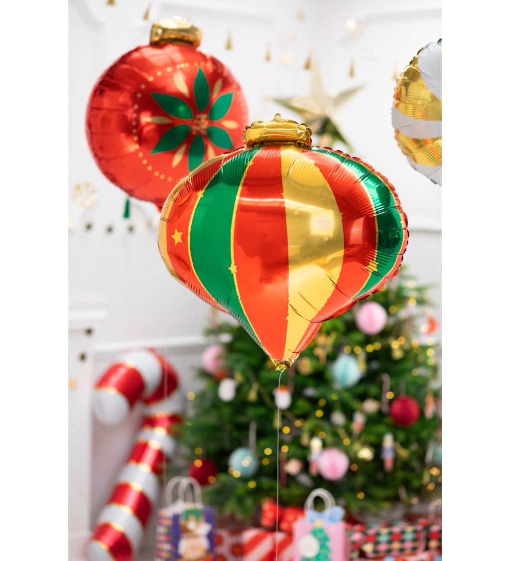 Fóliový balónek Vánoční ozdoba