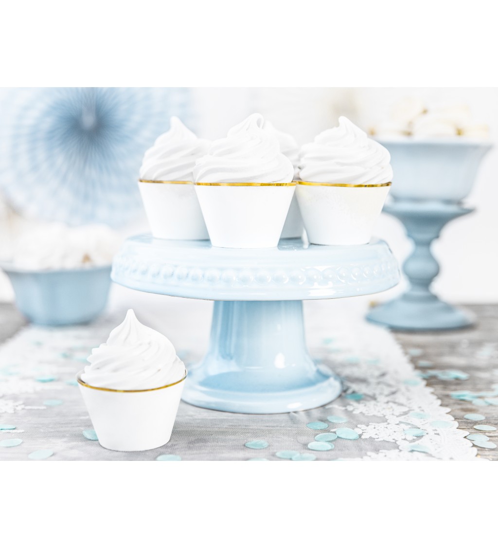 Cupcake košíčky - bílé