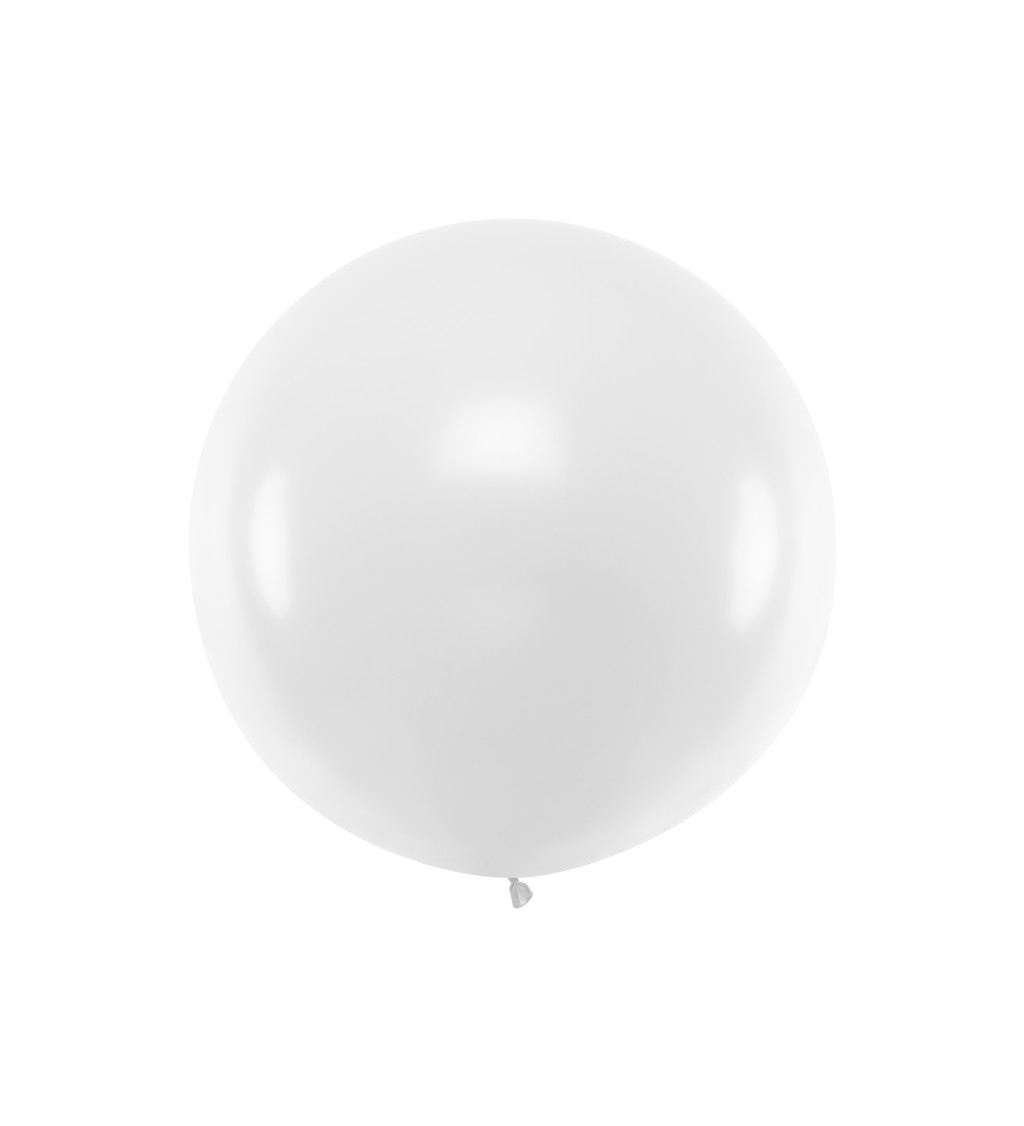 Balónek obří - bílý