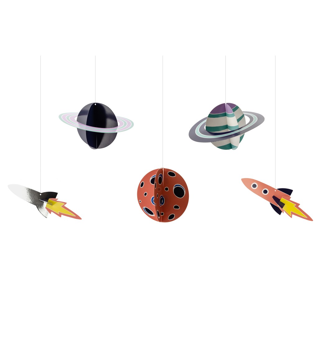 Visící dekorace Space