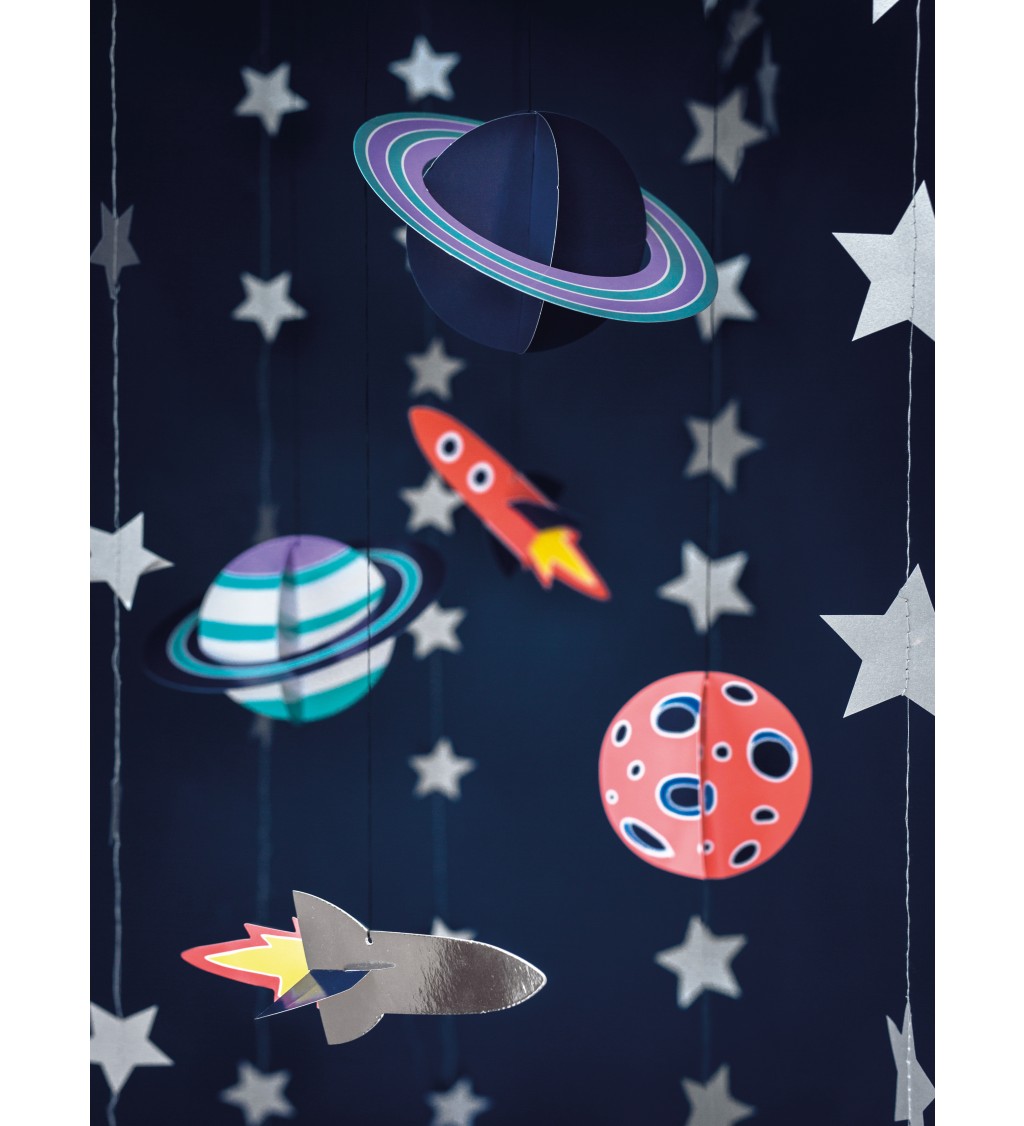 Visící dekorace Space