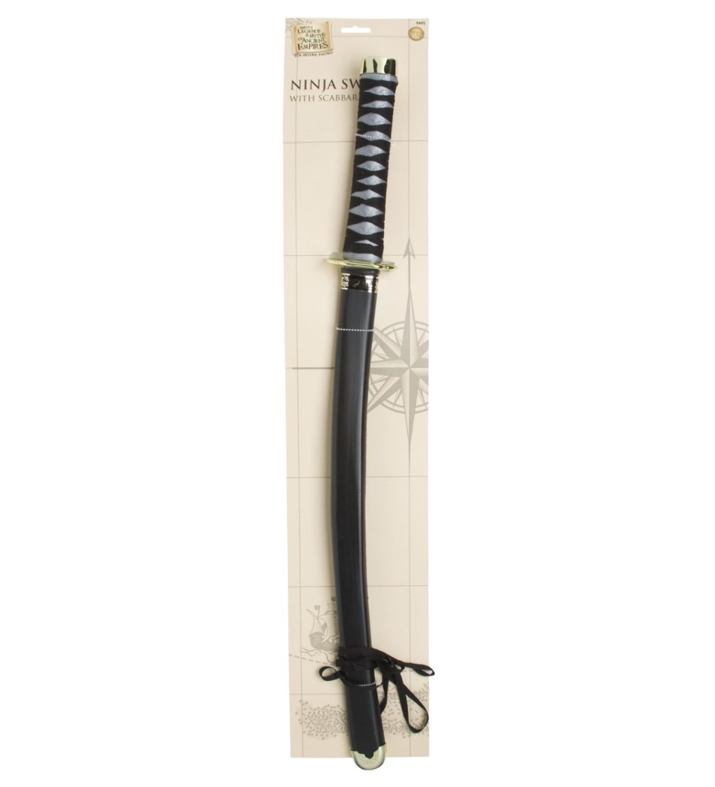 Dekorace ninja meč