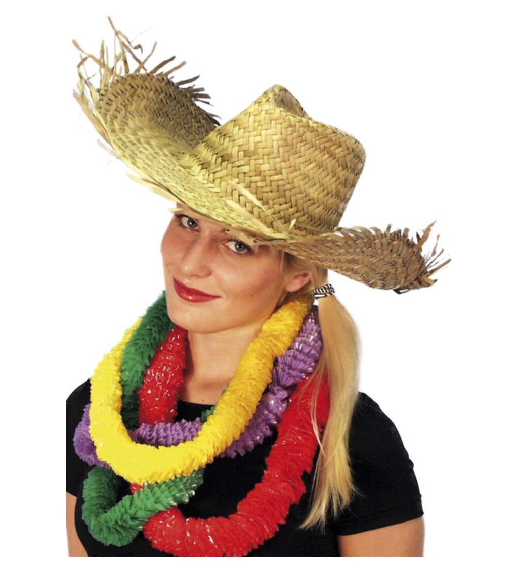 Havajský slaměný klobouk
