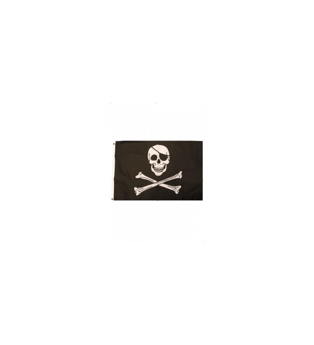 Dekorace pirátská vlajka malá