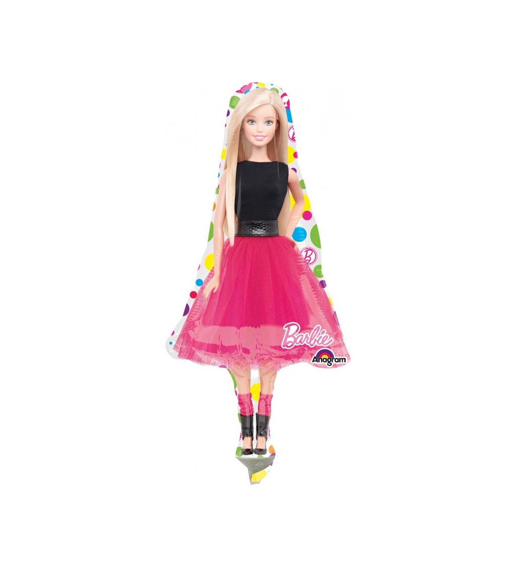 Mini fóliový balónek - Barbie