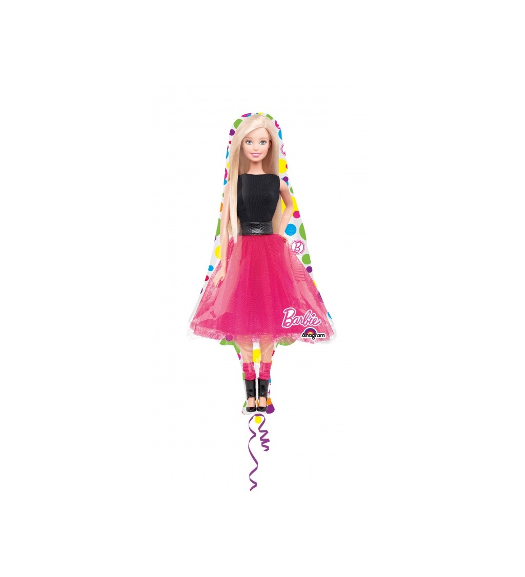 Fóliový balónek supershape - Barbie