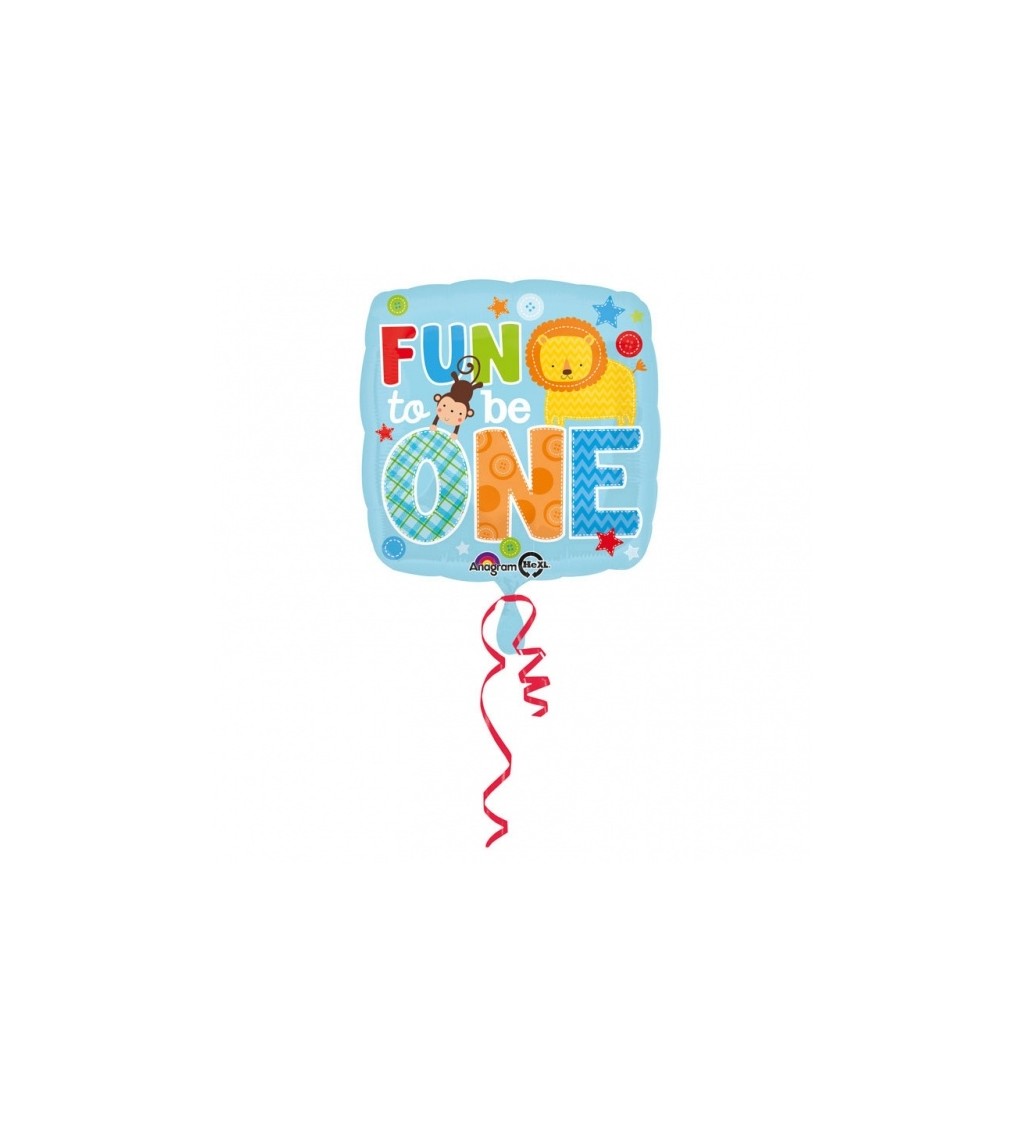 Fóliový balónek 1 rok - mini