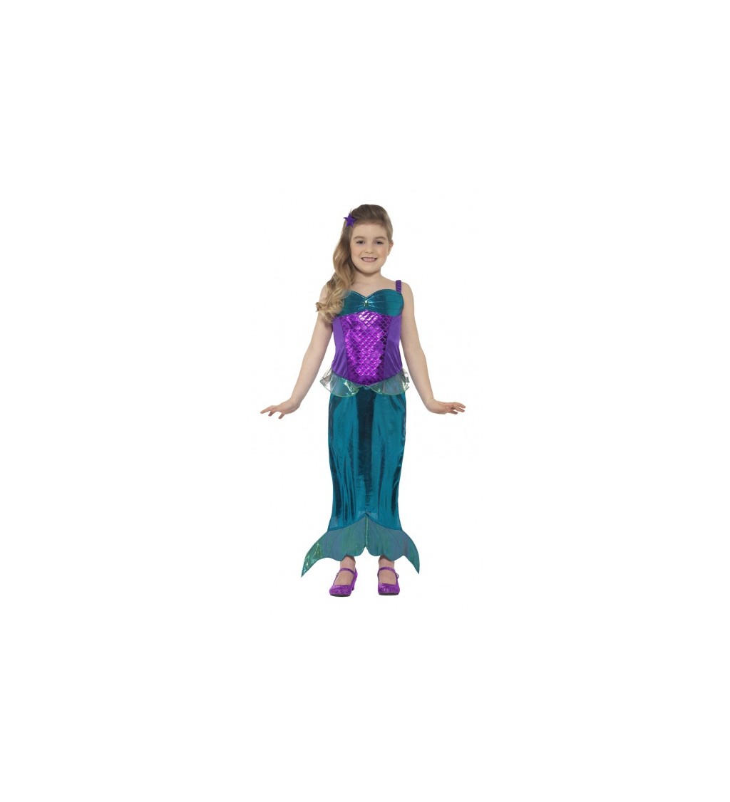 Dětský kostým - Magická mořská víla
