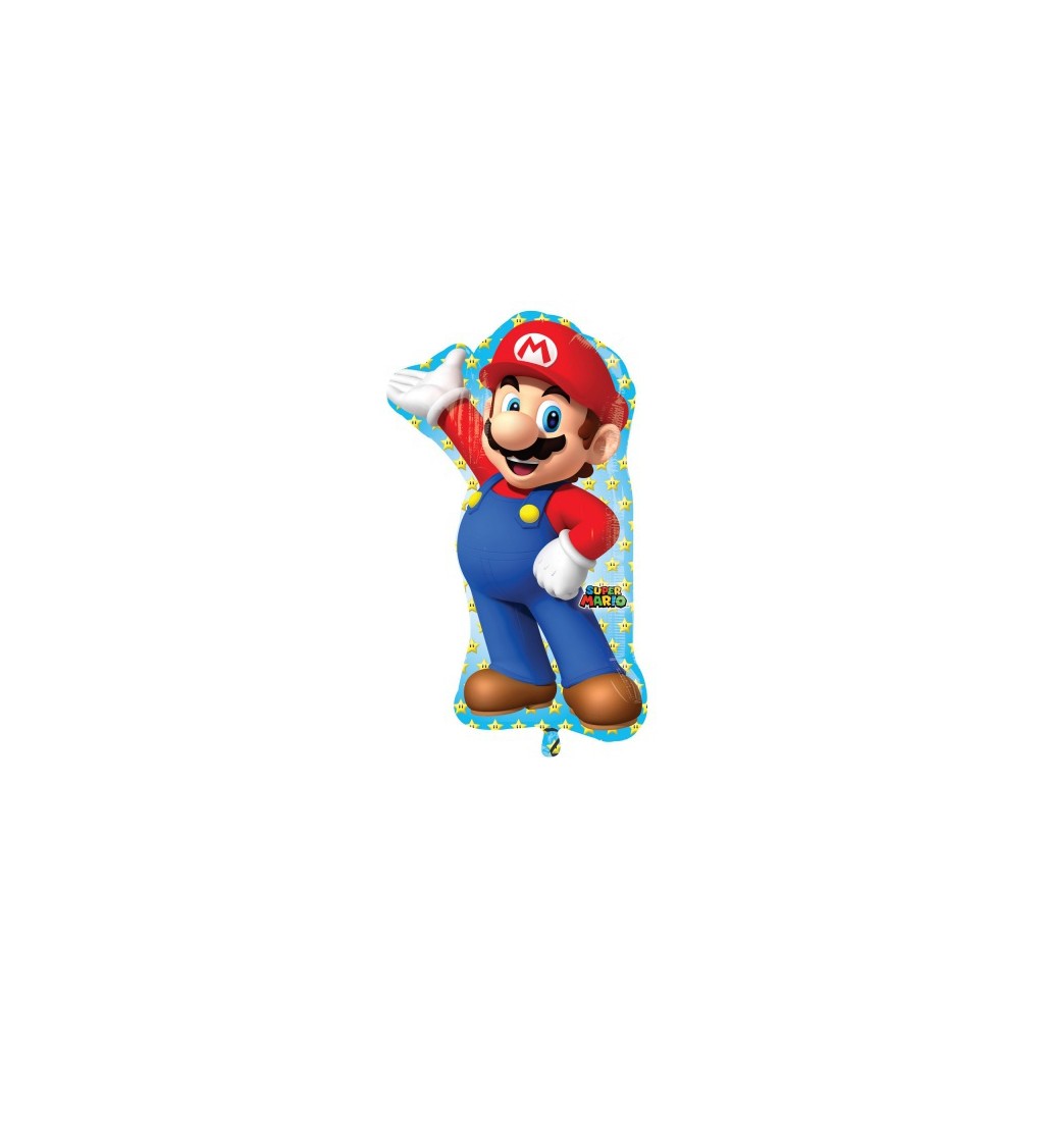Fóliový balónek Super Mario