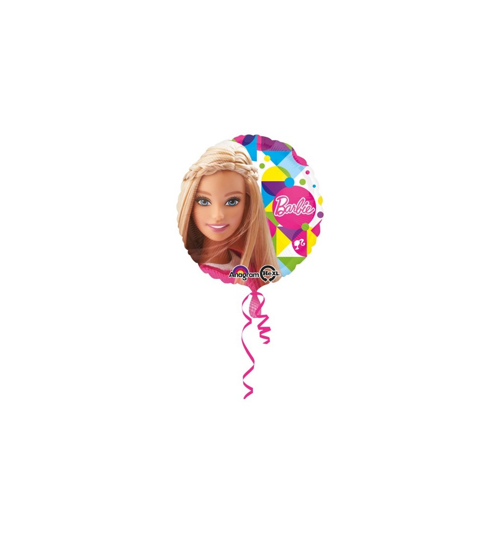 Fóliový balónek Barbie