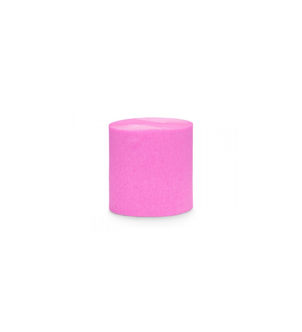 Krepová stuha - Růžová