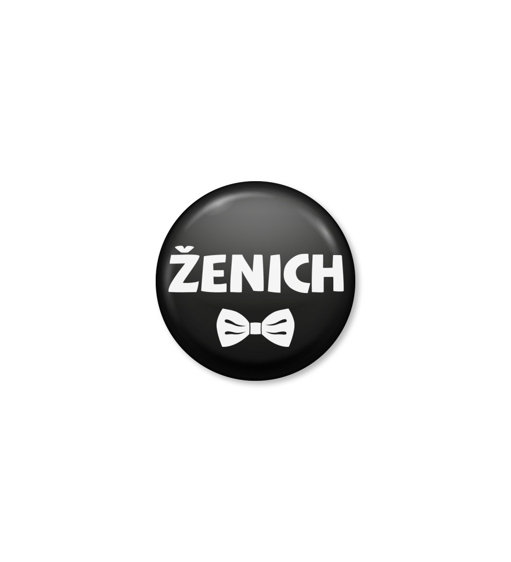 Placka ženich - motýlek
