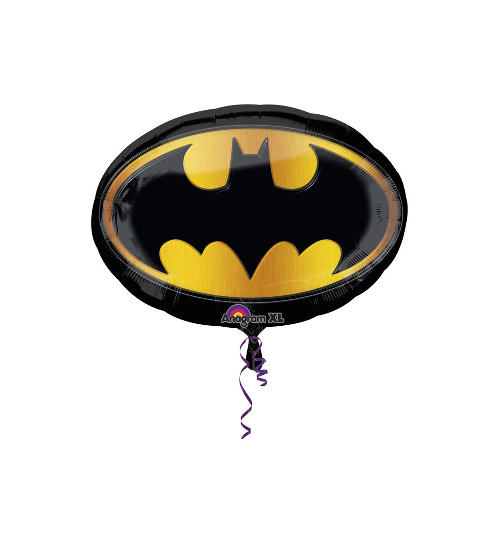 Fóliový balónek supershape - Symbol Batmana