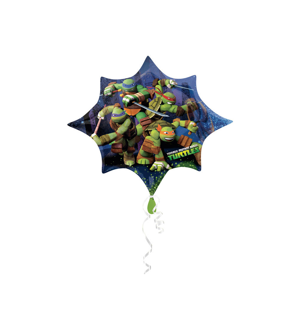 Fóliový balónek supershape - Želvy Ninja