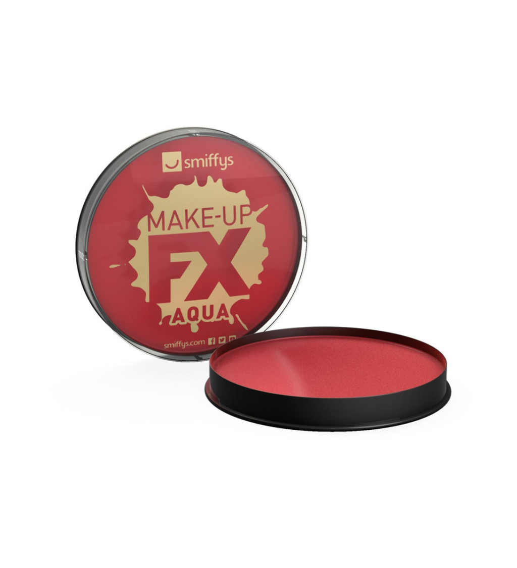 Make-up FX pudrový - červený