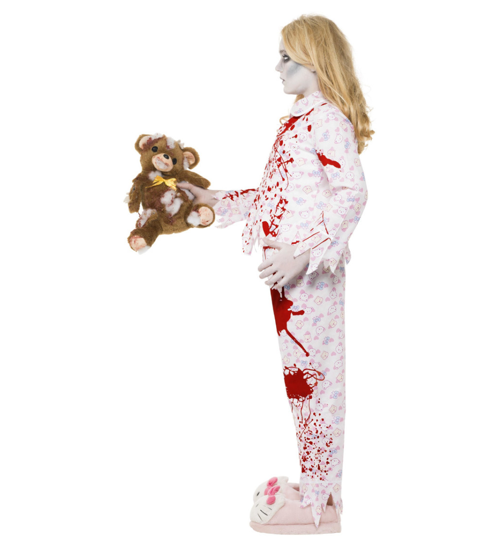 Dětský kostým na Halloween - Mrtvola v pyžamu