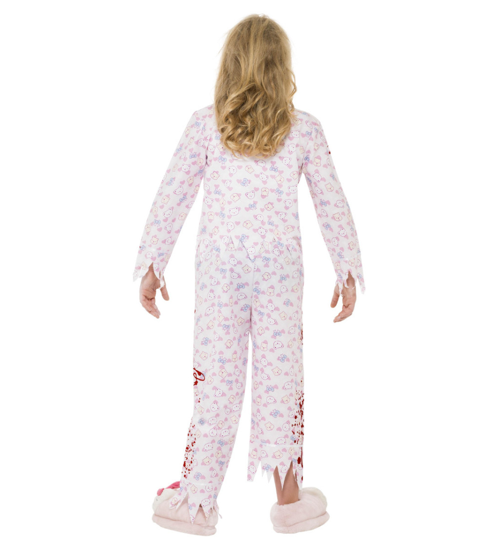 Dětský kostým na Halloween - Mrtvola v pyžamu
