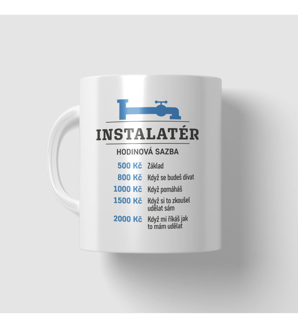 Hrnek Instalatér