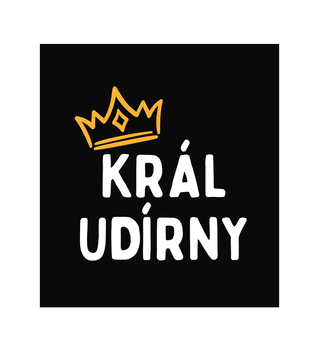 Zástěra černá - král udírny