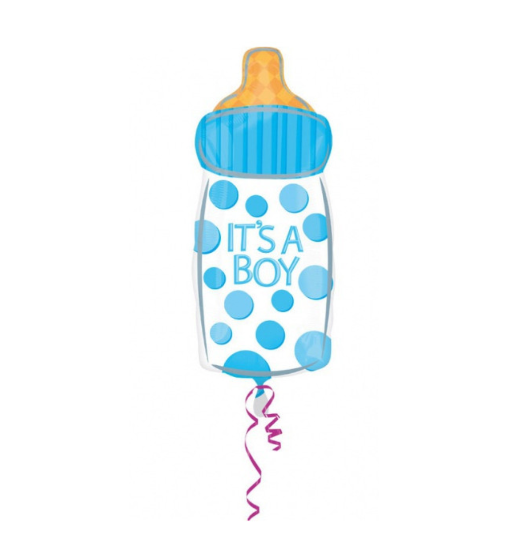 Fóliový balónek lahvička It's a Boy